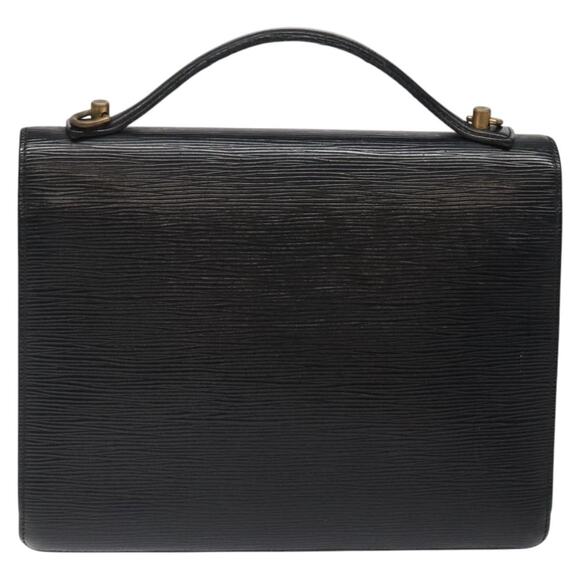 LOUIS VUITTON Epi Monceau 28 Hand Bag Black M52122 - Picture 3 of 13